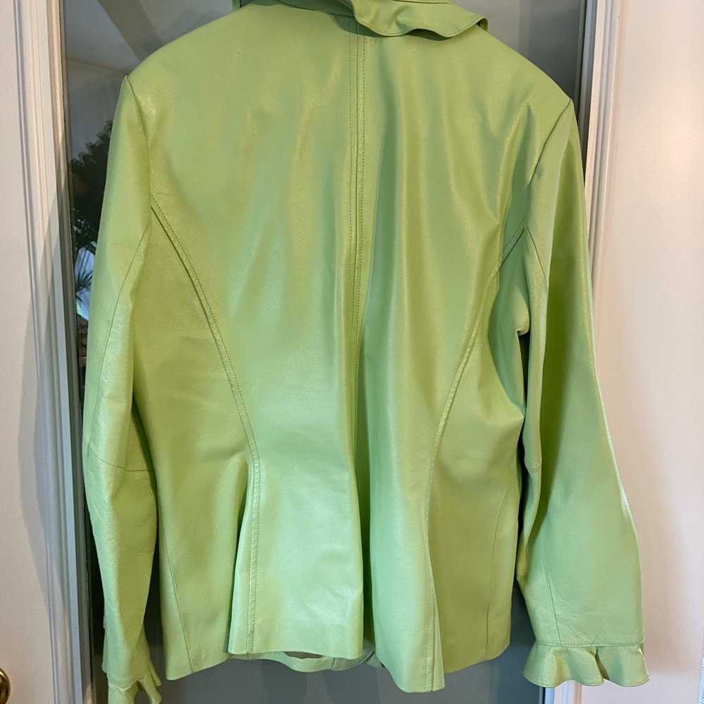 Make A Statement In This Eye-Catching Leather Jac… - image 2